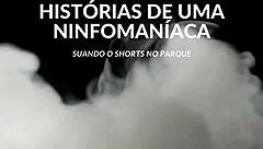 Running in the park while feeling the excitement drip everywhere.