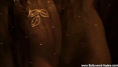 what makes this brunette so captivating in her sleek black dress?