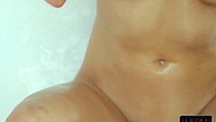 I can't resist this amazing big boobs blonde milf on a dream date as she strips teasingly.