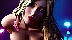 Ahri's wild seductive dance explodes in uncensored 3D hentai cosplay to Marian Hill's One Time from League of Legends!