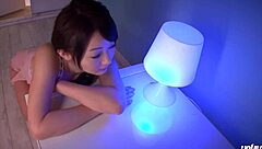 Watch This Asian Slut Chinami Kasai Suck Her Own Pussy Juice Right Off That Throbbing Cock!