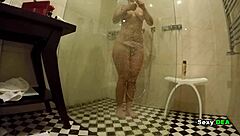 GODDESS SEXYDEA'S STEAMY SHOWER After WILD POV ROMP With SQUIRTING And ASS SHAKING!