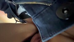 What happens when the house is empty? Steamy homemade amateur ass play with ebony bunny