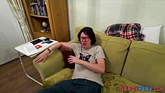 Curious Newbie Experiences Intense Oral Pleasure from a Clever Leeds Nerd in High Definition