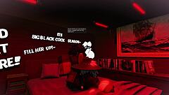 Passionate Encounter With Femboy Featuring Intense Blowjob And Rough Ass Stretching By Big Black Cock