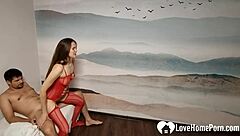 Hey, why is my camera catching my roommates ripping clothes and fucking hard?