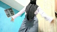 Oh, that student babe bends over for doggystyle with her guy after school!