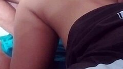 Why Is This Curvy Latina Bent Over In Doggystyle, Taking Cum On Her Big Ass?