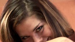 blonde rides massive black cock in intriguing interracial doggystyle tease