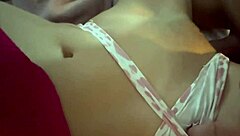 Rica amateur latina takes deep dildo in her big ass