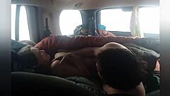 Oh man, I was drivin' to Walmart when my girlfriend suggested we pull over in the parkin' lot for some quick car sex... it was wild, with her moanin' and us spankin' in spoonin' position outdoors!