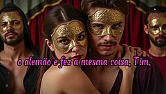 Woman Turns into Slut for Friends - Real Stories with Synthetic Images and Voice