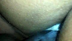 Me and my wife having a sloppy fuck in doggystyle with wet pussy.