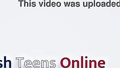 gorgeous teen 18+ in lingerie and cosplay deepthroats cock before swallowing cum at wild party