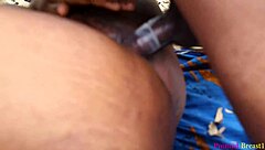 i never expected a simple village walk to lead to such intense outdoor doggystyle passion