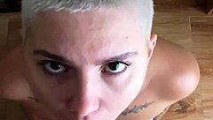 Blonde betsy hints at swallowing cum in her oral creampie compilation