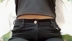 Beautiful Indian girl enjoying fingering in her bedroom.