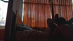 I sleep with my husband's chaste friend who empties all his semen inside my vagina. Submissive wife in cuckold encounter.