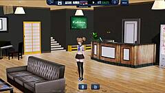 Harem Hotel 100 explodes with raw game action!