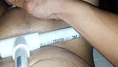 Solo fucking tight pocket pussy with big cock again