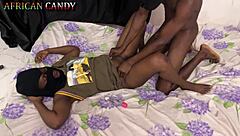 Amateur Black Lovers In Hardcore Sex With Squirting Orgasm