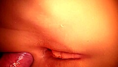 Double Penetration With Toys In Shaved Ass And Pussy Of Cute Fuck Doll