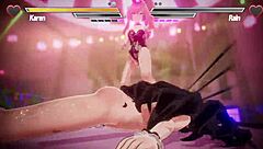 Lesbian Battle 8 with Intense Pussy Licking and Fingering in BDSM Action