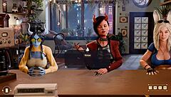 Depraved Cafe 3D Hentai Game with Monster Gangbang Action!