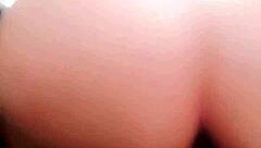 Why does this asian teen spread wide for huge dildo pounding in her tight pussy?