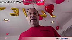 Cute latina gets her mini pussy filled up!