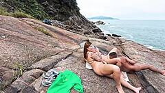 Eu e Minha Amiga Get Wet After Trail and Fuck Ass Passionately