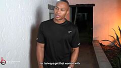 Brandon Cruz and Luna Vitaler enjoy BBC cuckold sex in bathroom with wife watching.