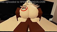 Shy Roblox girl hides a wildly lustful side inside