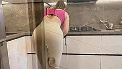 i fuck busty russian woman while her husband isnt home - amateur with conversations and english subtitles