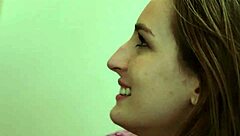 Teen stepdaughter and busty milf get fucked hard in missionary threesome