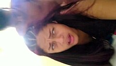 Slutty Wife Moans in Rough Doggystyle Creampie with Eye-Rolling Ecstasy