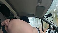 Hey, can you fuck me hard in these wet woods like that bus driver did?