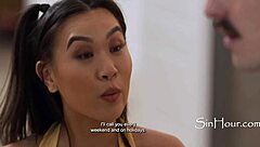 Petite Asian Teen Experiences Taboo Sex In A Cinema Setting