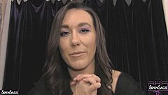 i love how sinn sage strips off her lingerie to reveal her wet pussy and natural tits