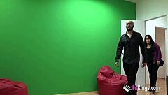 Hot Busty Colombian Brunette Desperately Sucks And Rides Big Cock