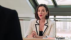 Tushy petite model Eve Sweet craves huge anal action