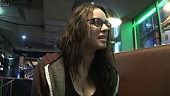 beauvoir boldly exposes amateur voyeur upskirt pussy in public english settings