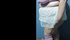 Seductive Milf in Halloween Cosplay Teases Horny Desires