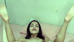 Brazilian Amateur Teen Alice Lima Handles Her First Massive Insertion In Cute Solo Masturbation