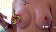 what happens when candy redhead cougar meets jessica aaren and kai jaxon in steamy encounter