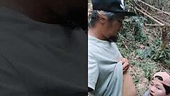 Outdoor Blowjob Thrills Mature Asian With Tight Pussy