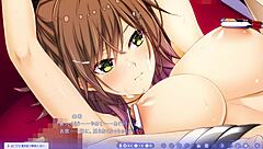 Busty woman bound in intense bdsm bondage session with big tits exposed