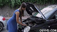 Old Chap Pounds Tight Russian Teen 18+ Pussy In Hardcore Missionary Fuck