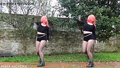 Hey, check out this hot prostitute losing her anal virginity!