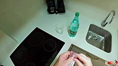 by mistake she took her step dad's viagra, then the hot stepmom helped with rough pov orgasm in taboo homemade scene